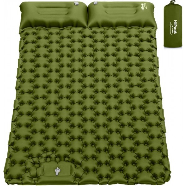 HiiPeak Double Sleeping Pad - Self Inflating 4&quo...